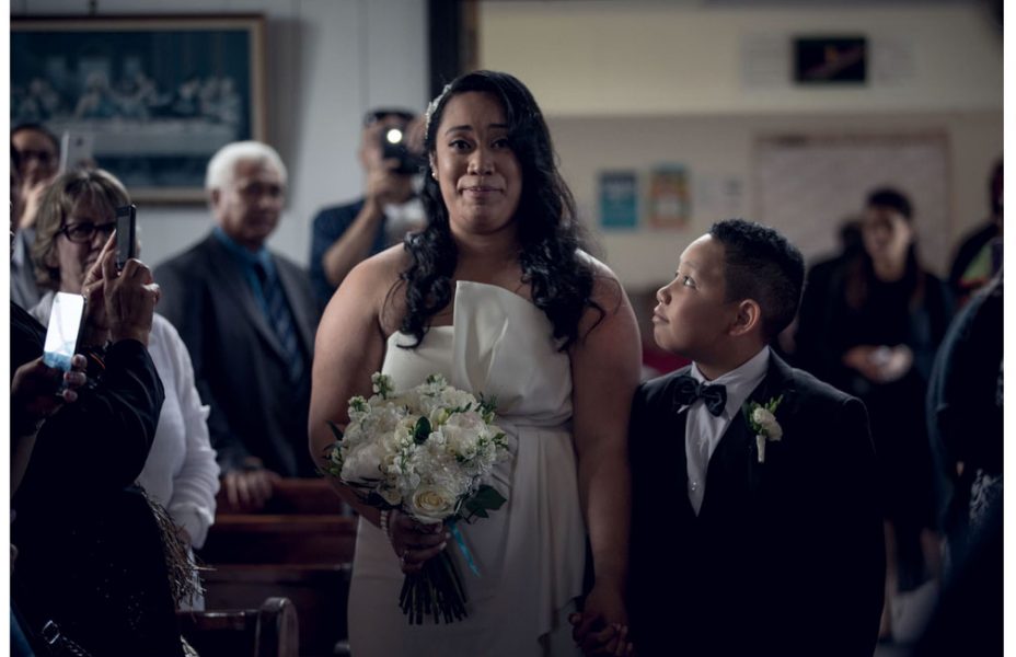 Auckland City wedding photo by Chris Loufte