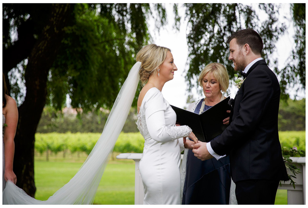 Shiloh & Morgan wedding photos at Villa MAria Auckland