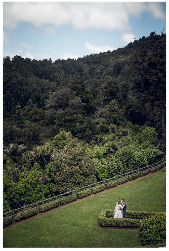 Wedding photos at The Waitakare estate Auckland