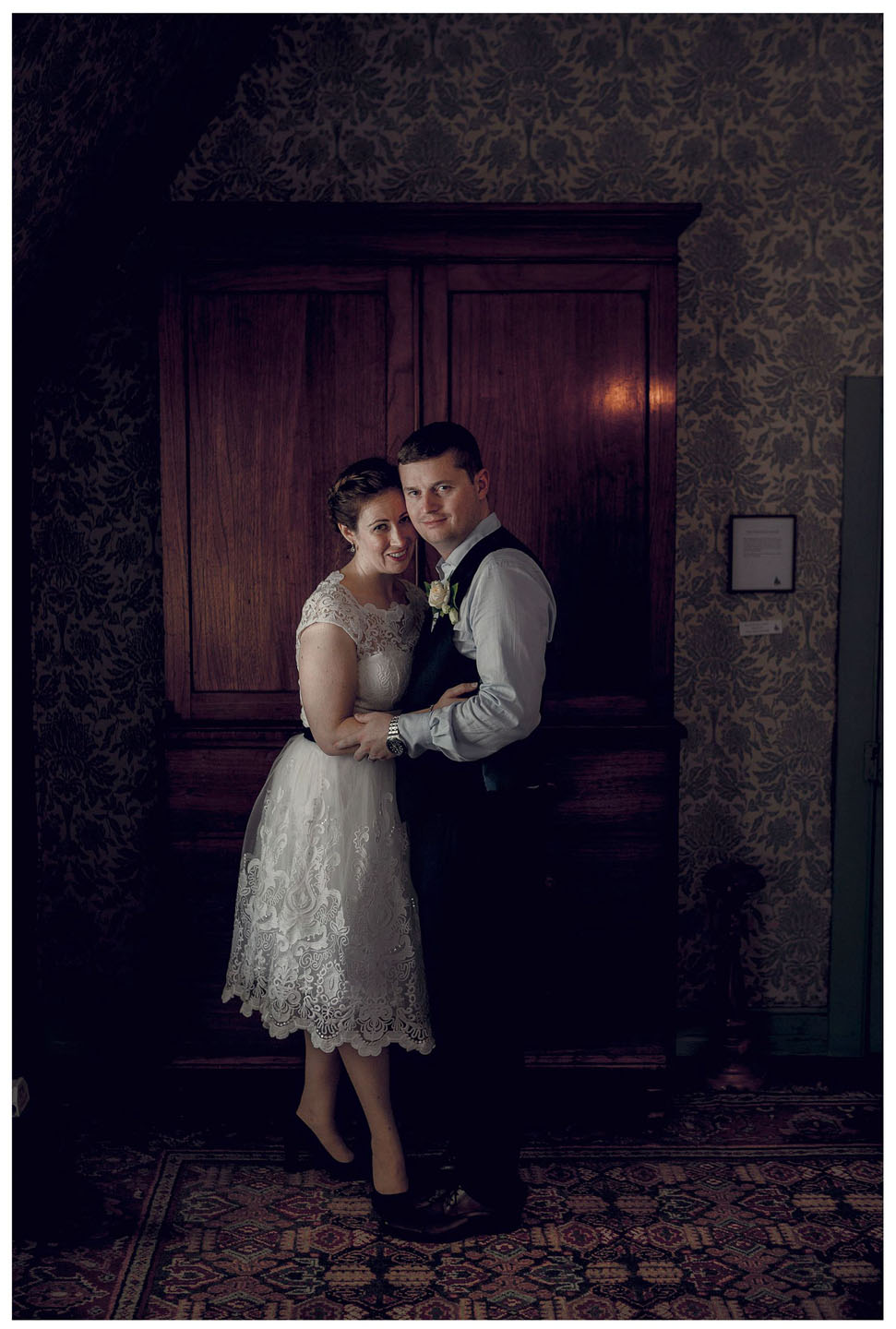 wedding photo by Chris Loufte Alberton House Auckland