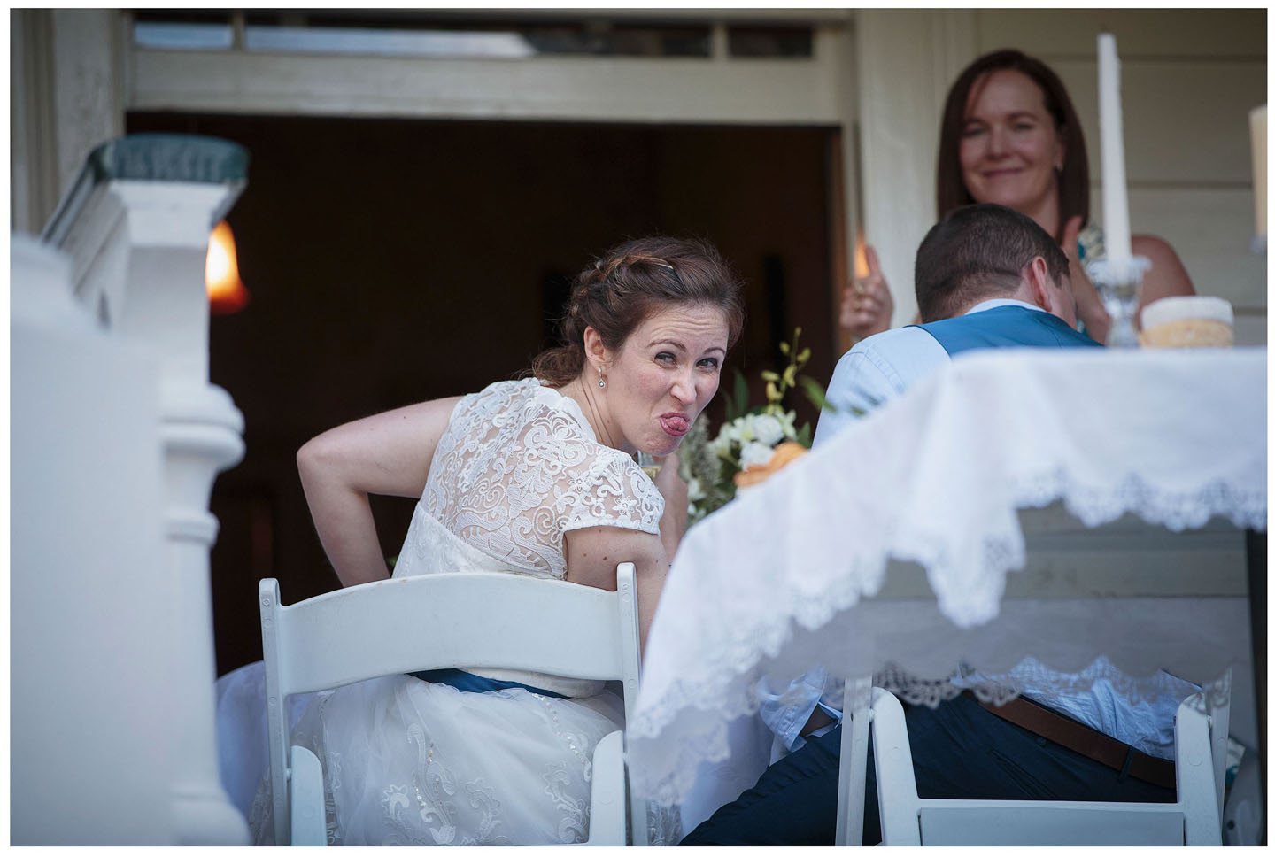 wedding photo by Chris Loufte Alberton House Auckland
