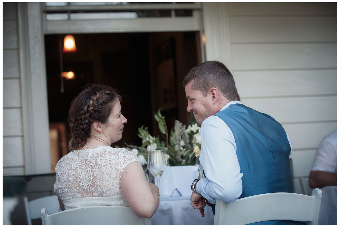 wedding photo by Chris Loufte Alberton House Auckland