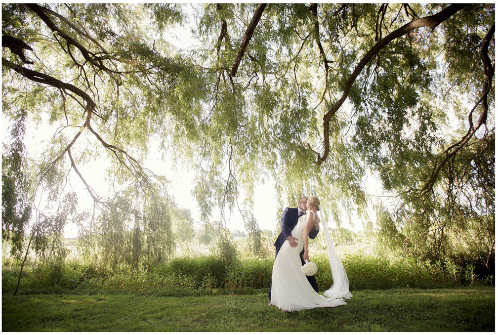 Wedding photo at Villa Maria Auckland by Auckland wedding photographer Chris Loufte