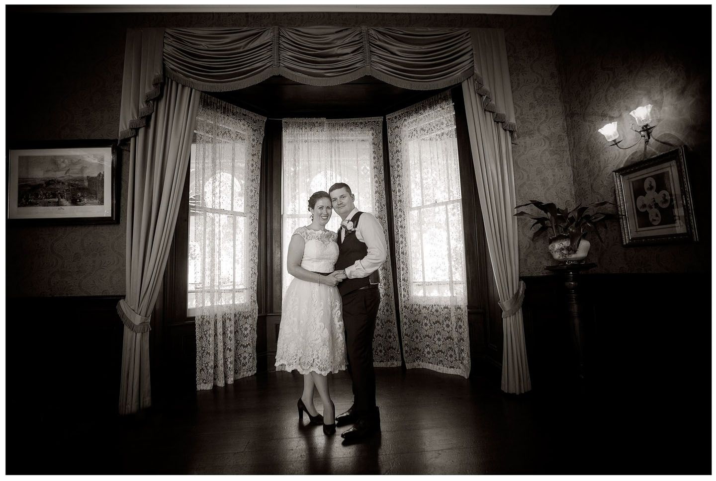 wedding photo by Chris Loufte Alberton House Auckland