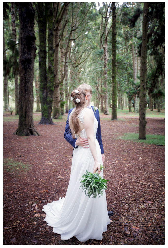 Cornwall Park Auckland wedding photo by Chris Loufte