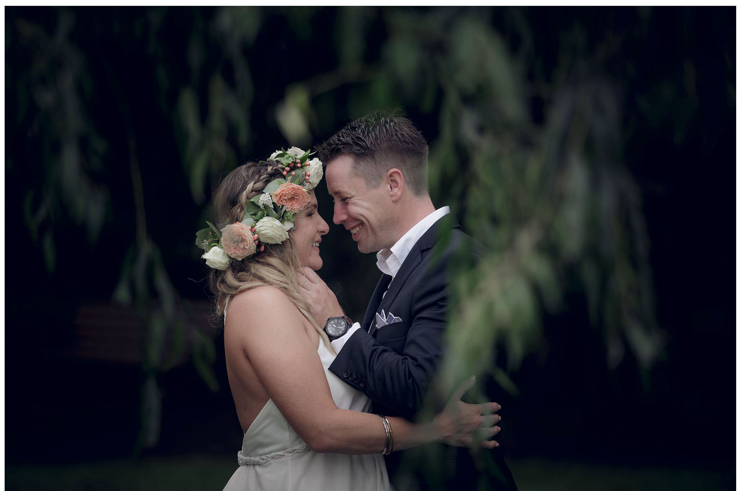 Wine In the Willows Auckland wedding photo by Chris Loufte