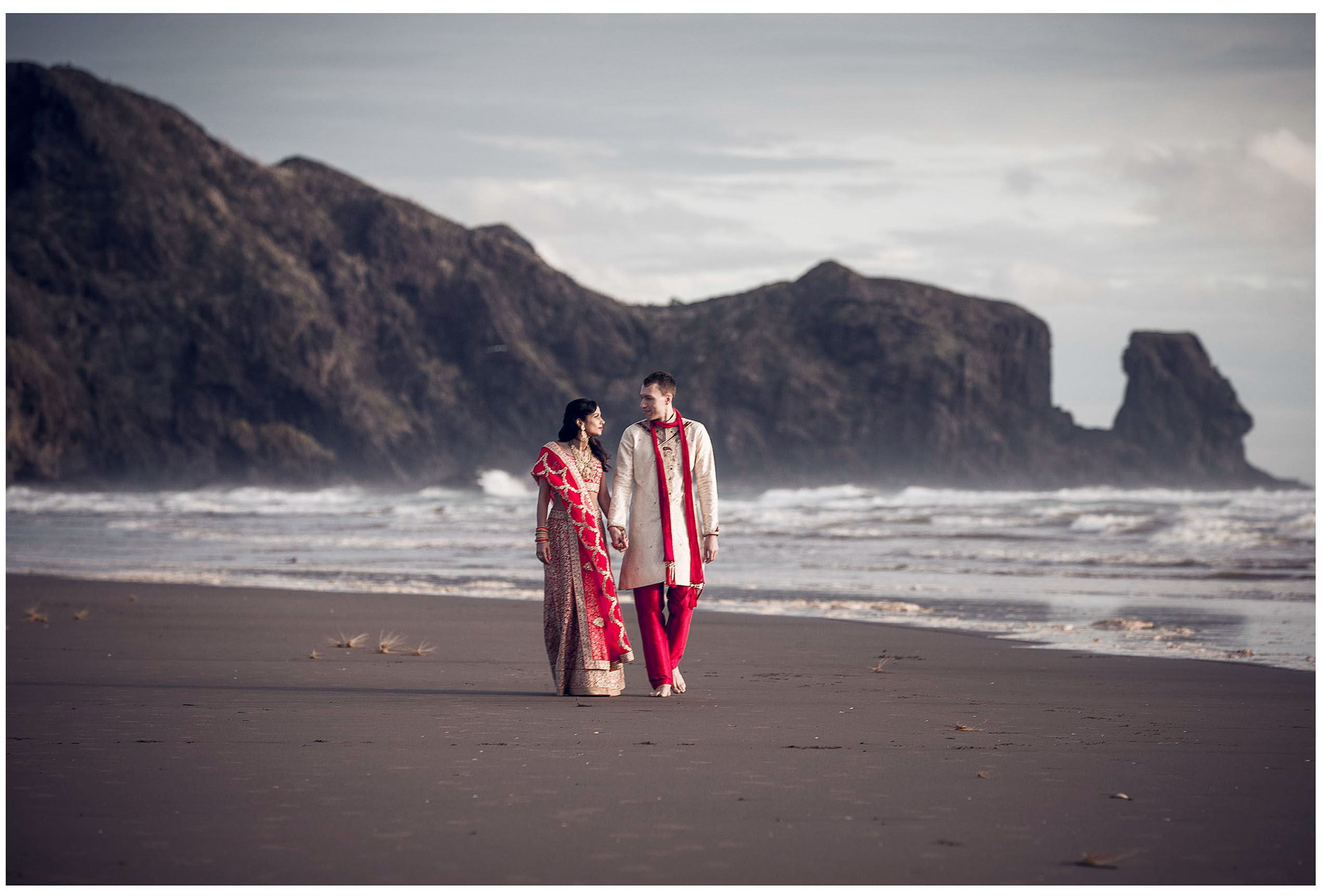 Indian wedding betthels beach photo by Chris Loufte