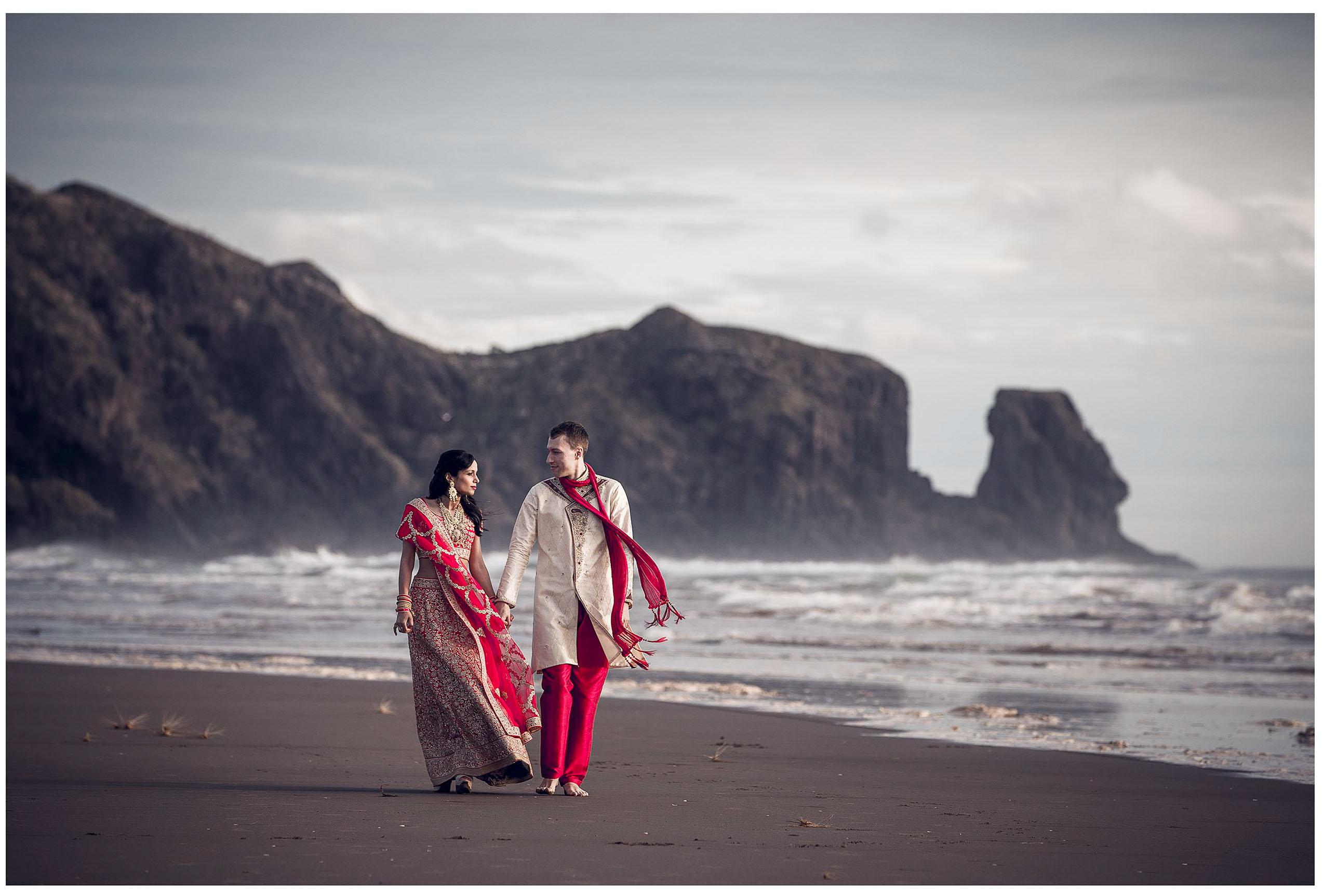 Indian wedding betthels beach photo by Chris Loufte