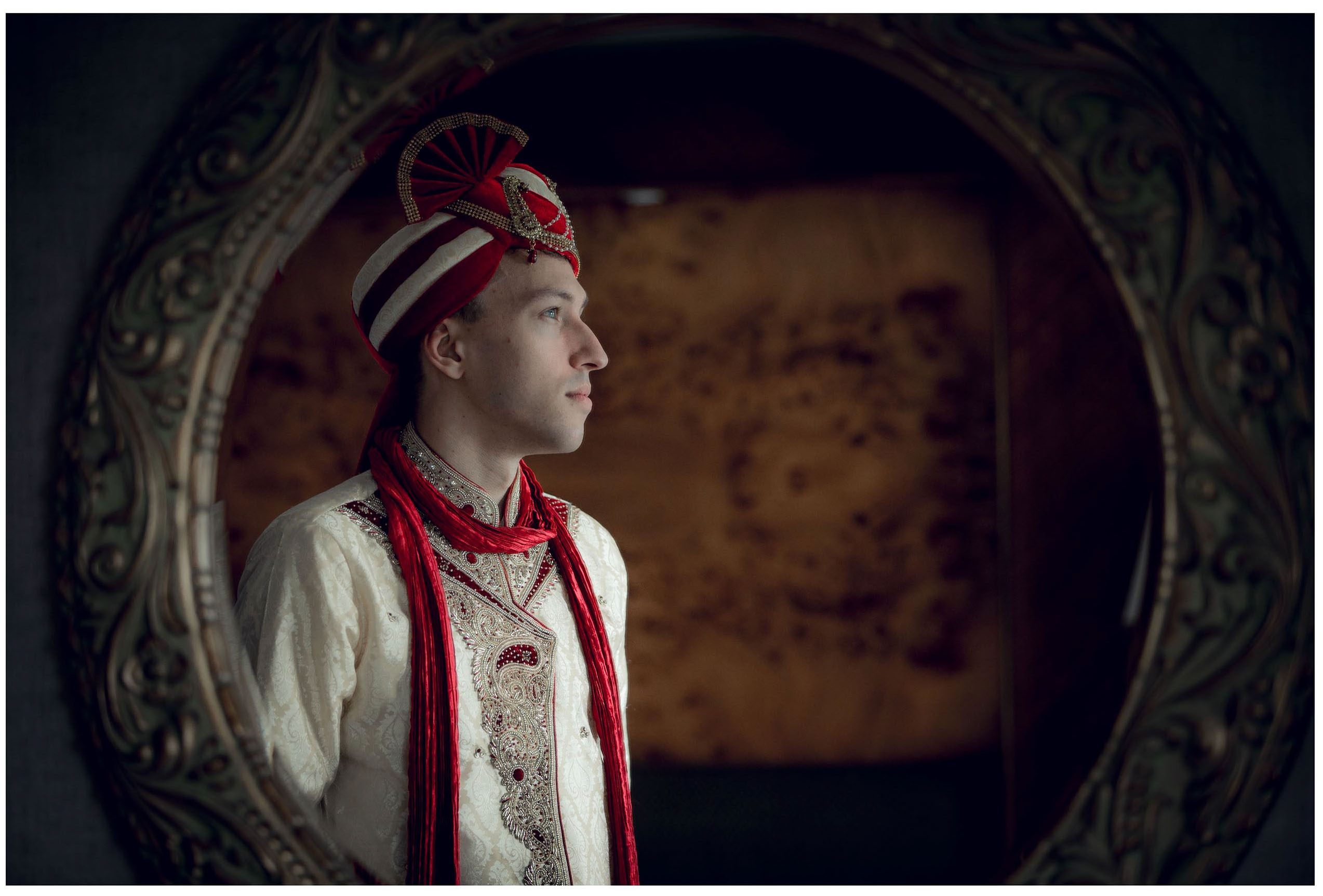 Indian wedding att The Auckland Langham Hotel photo by Chris Loufte