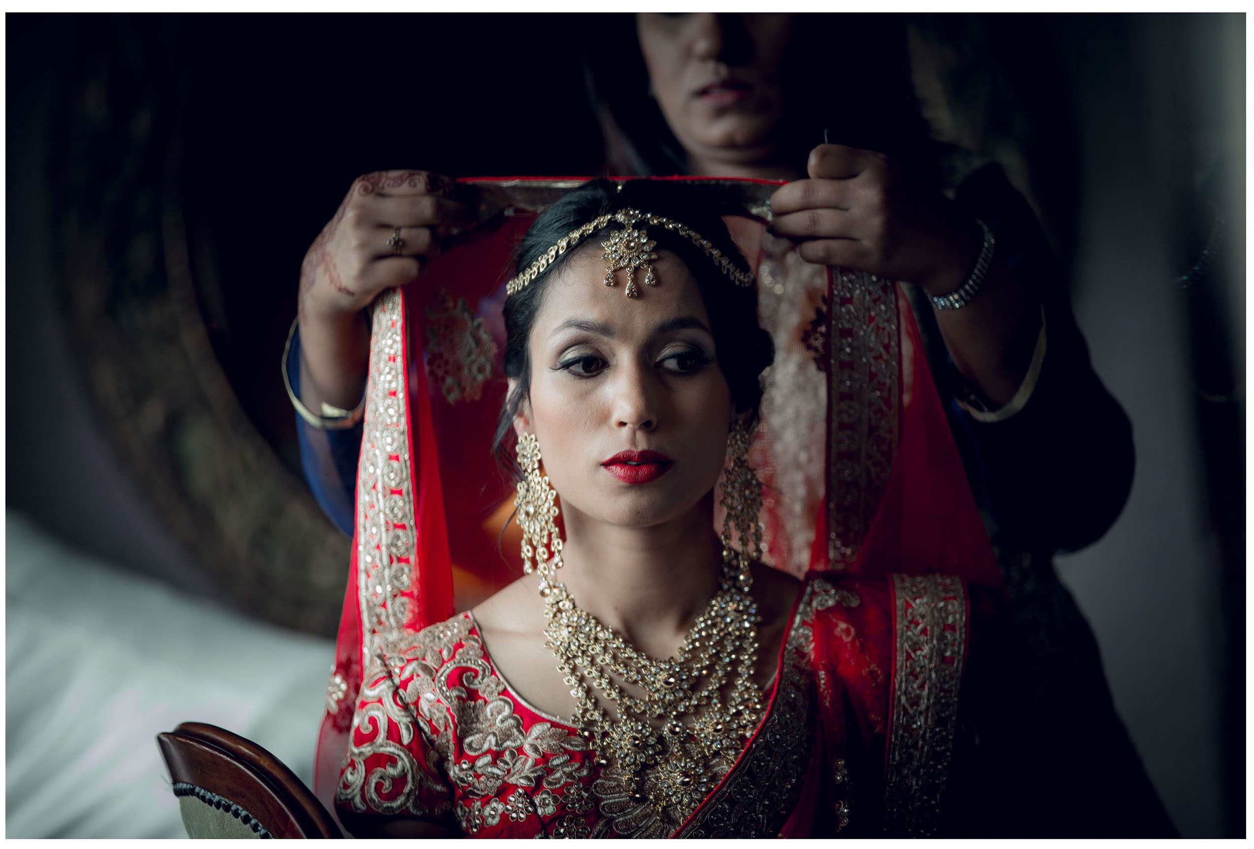 Indian wedding att The Auckland Langham Hotel photo by Chris Loufte