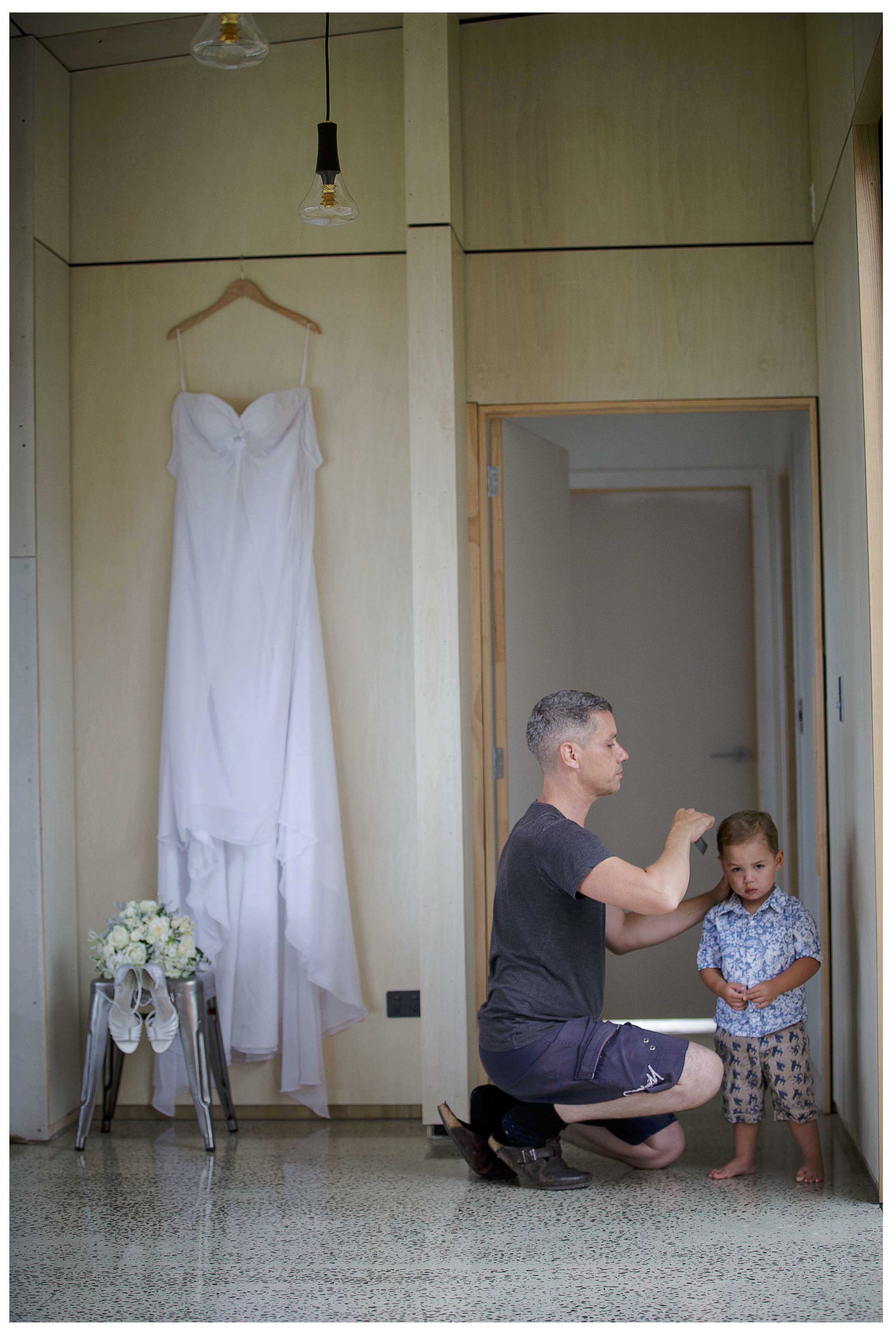 Puhoi wedding photo by Auckland wedding photographer Chris Loufte