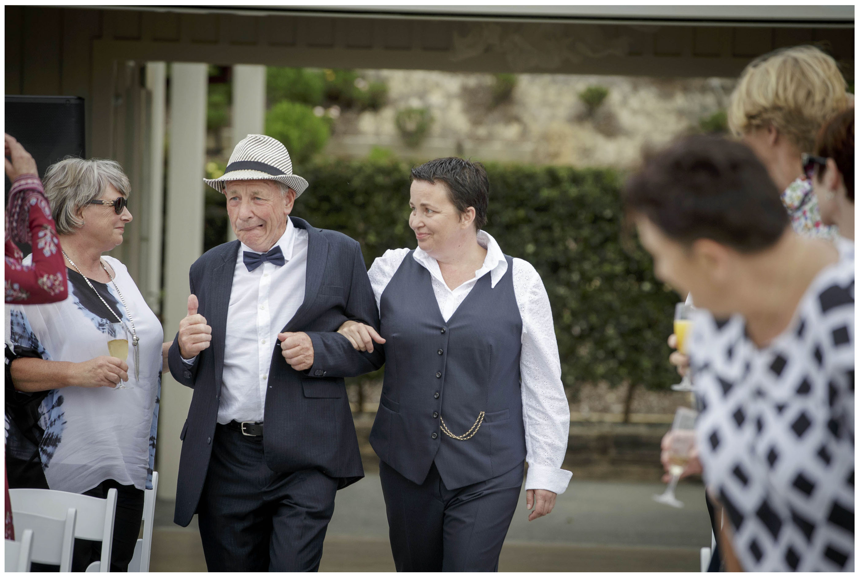 Mudbrick Waiheke Island wedding photo by Chris Loufte www.theweddingphotographer.co.nz