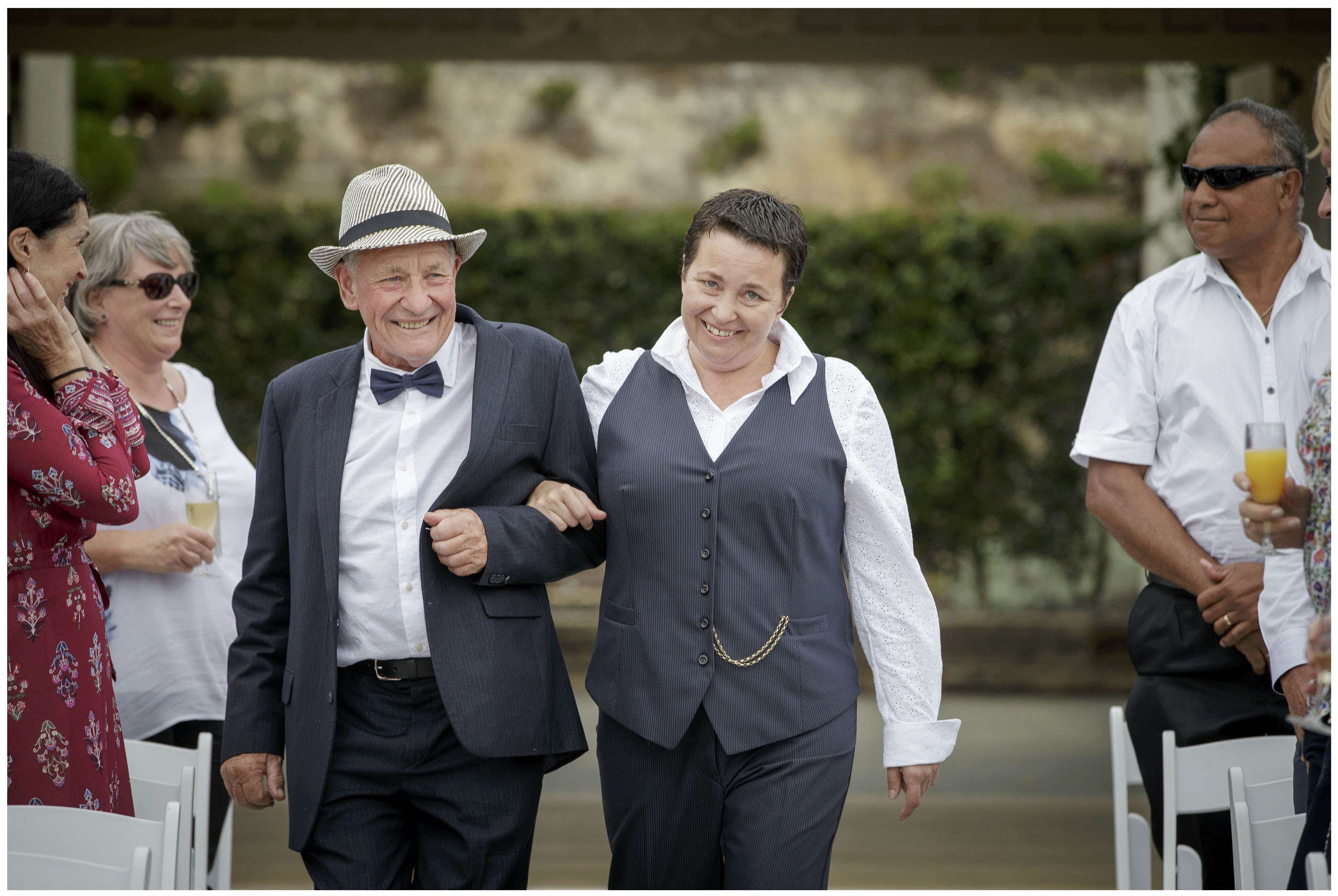 Mudbrick Waiheke Island wedding photo by Chris Loufte www.theweddingphotographer.co.nz